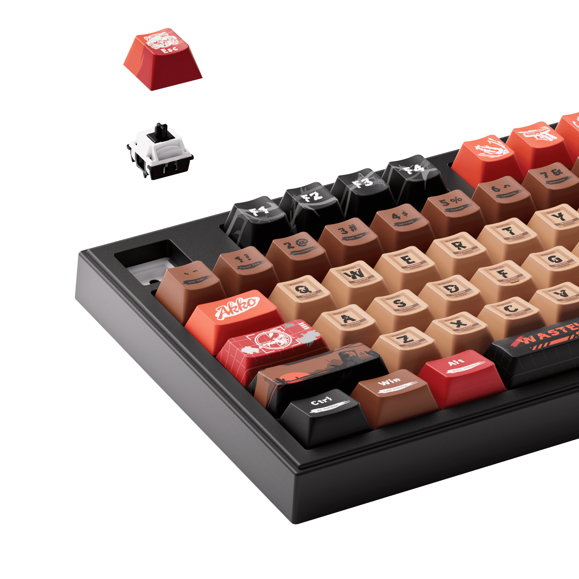 5098B Mechanical Keyboard with Screen - Image 16