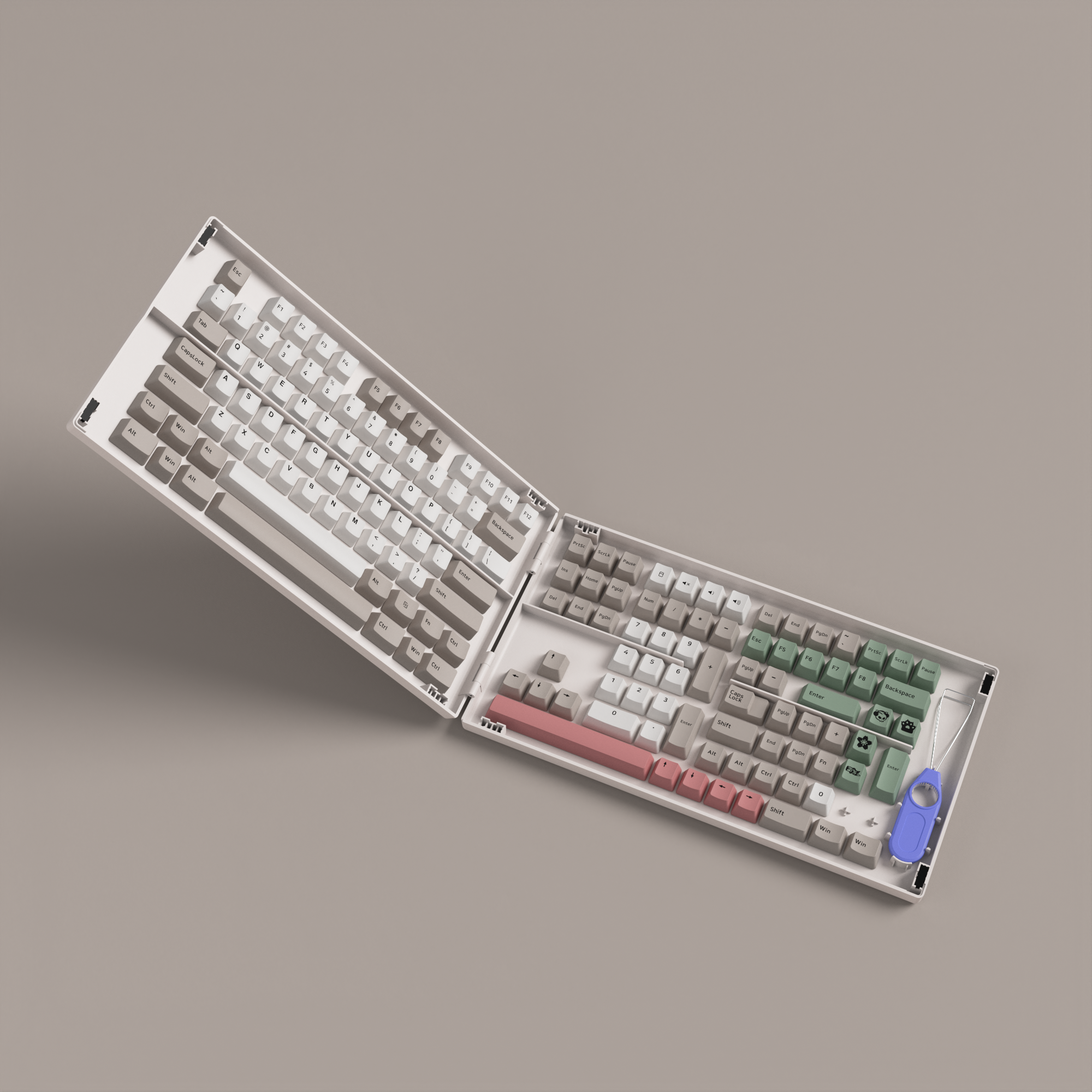 9009 Retro Tastenkappen Set - Image 10