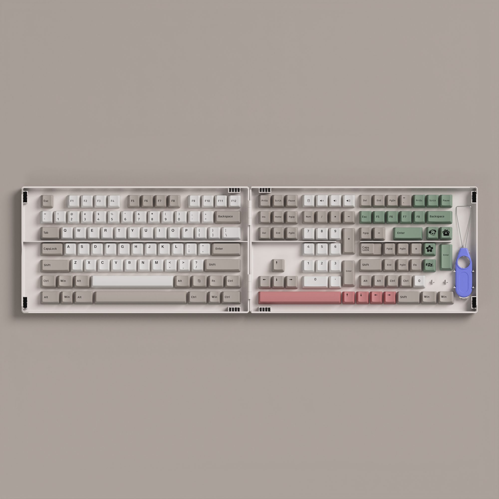 9009 Retro Tastenkappen Set - Image 13