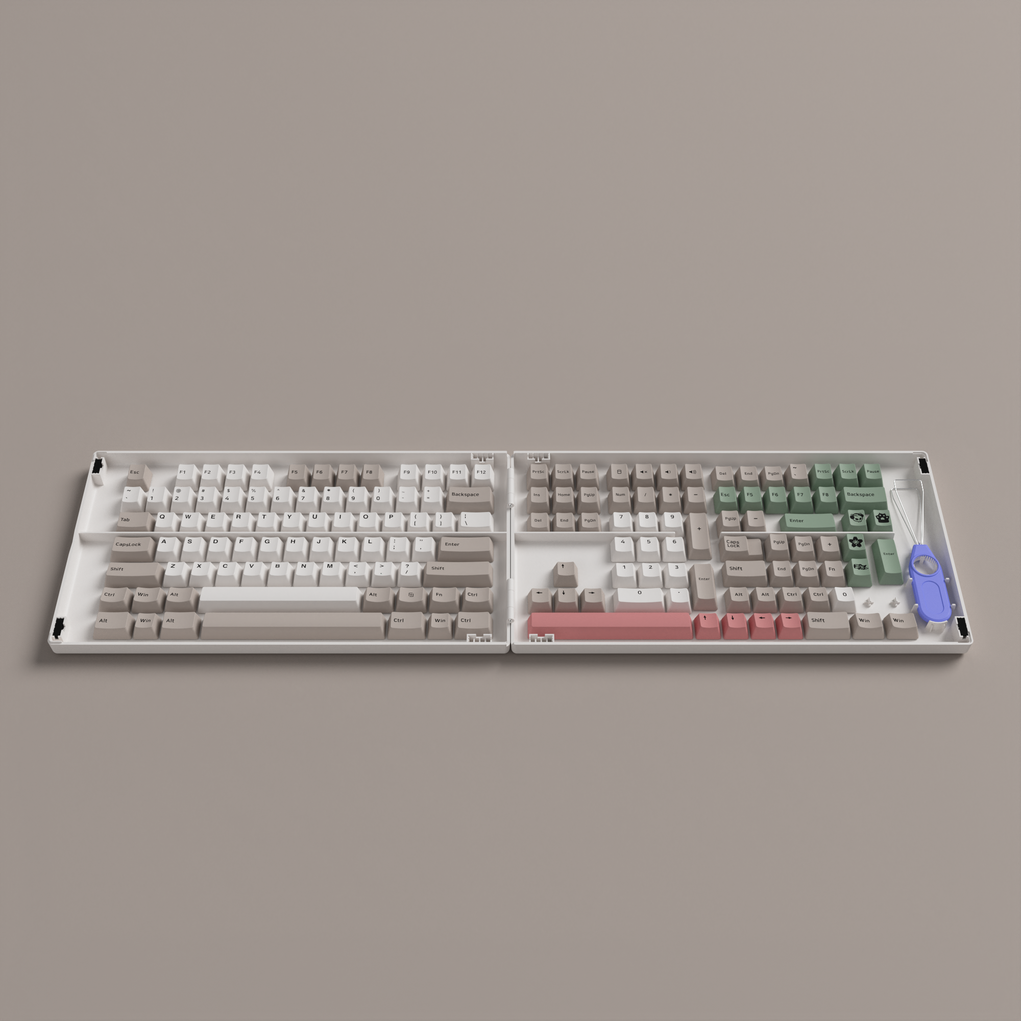 9009 Retro Tastenkappen Set - Image 4