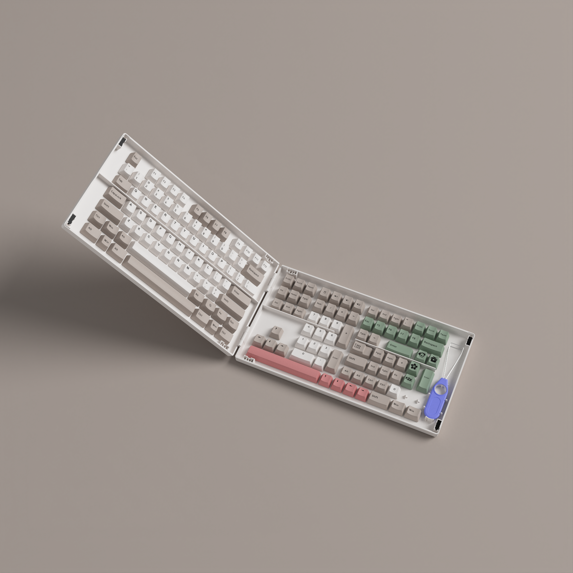 9009 Retro Tastenkappen Set - Image 5