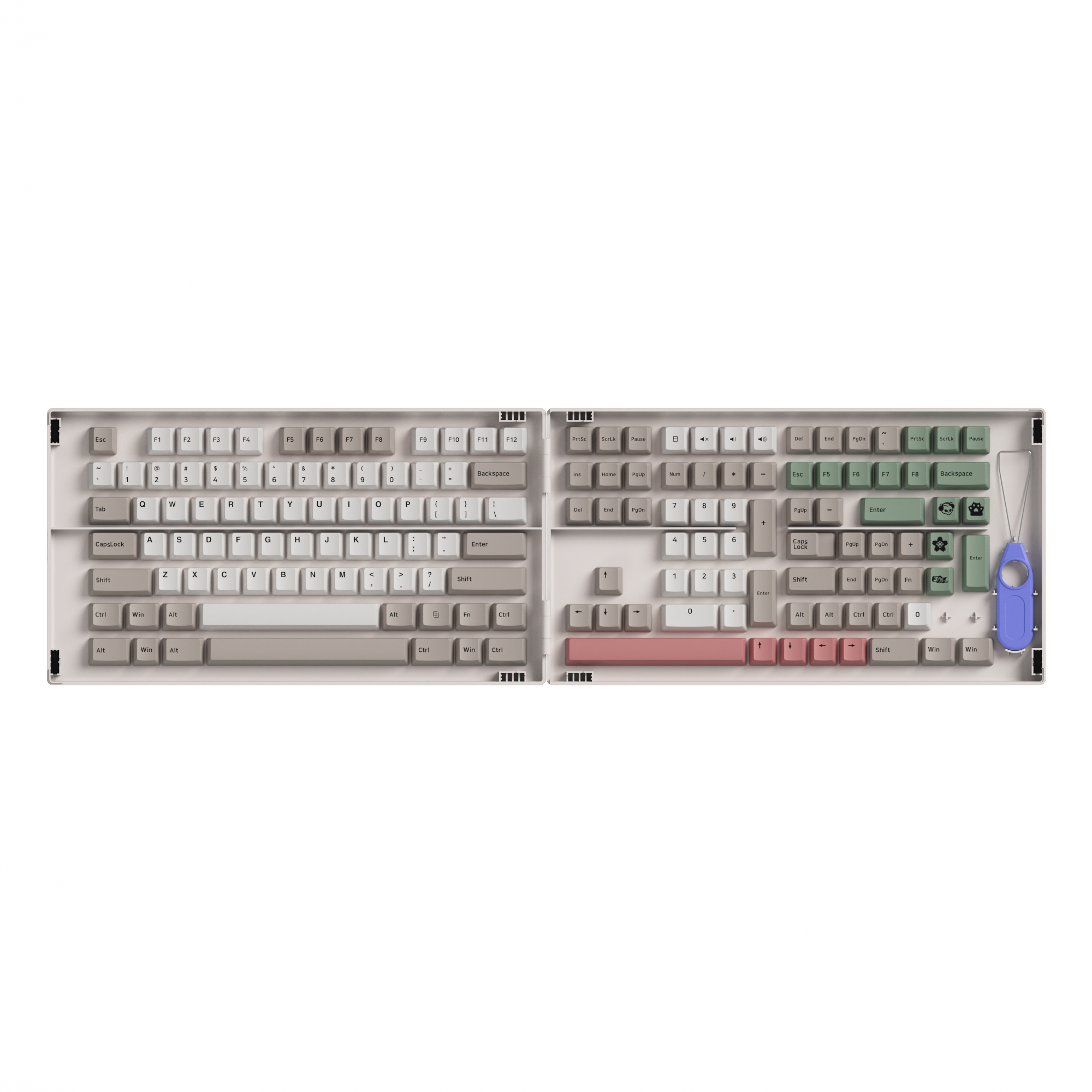 9009 Retro Tastenkappen Set - Image 8