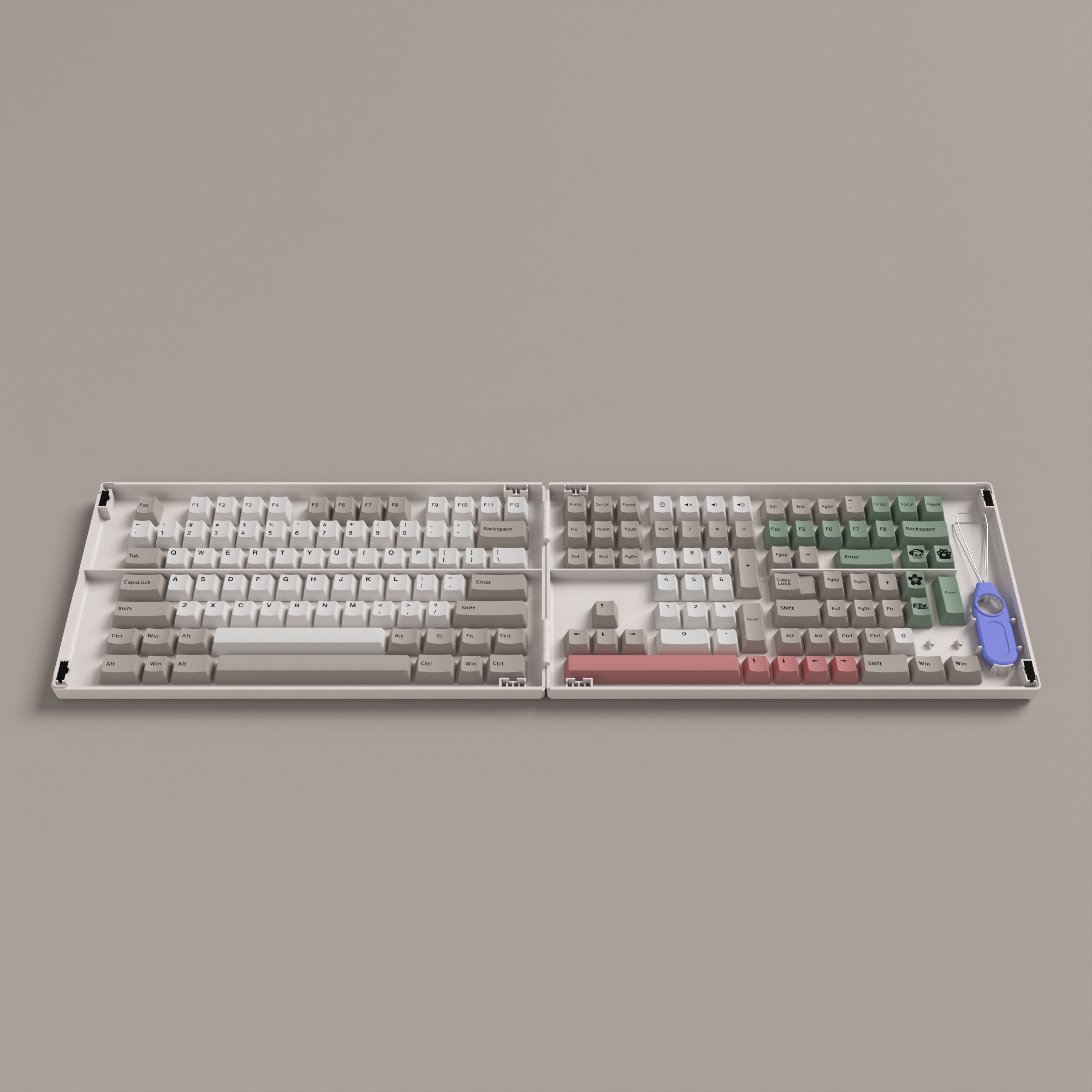 9009 Retro Tastenkappen Set - Image 9