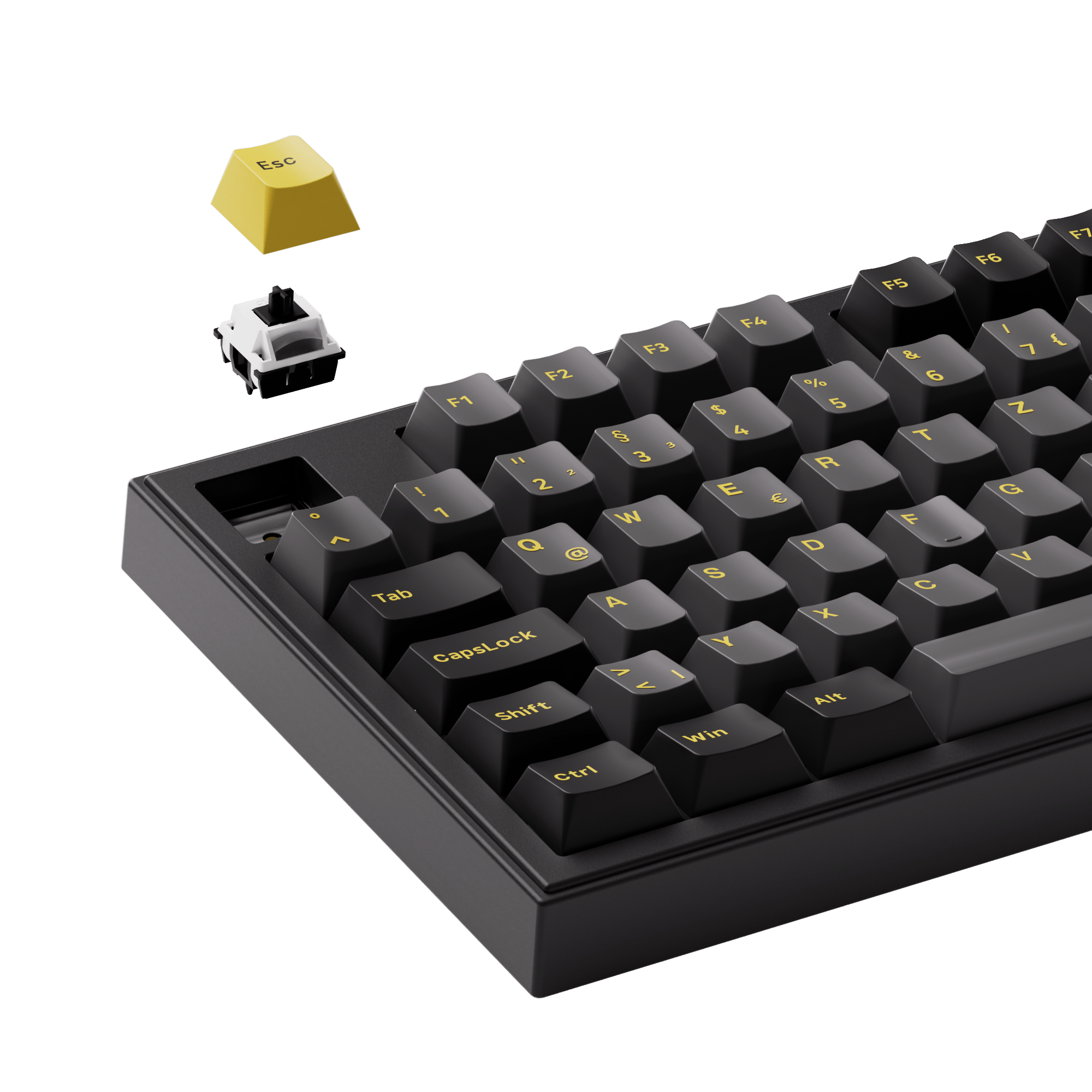 5098B Mechanical Keyboard with Screen - Image 7