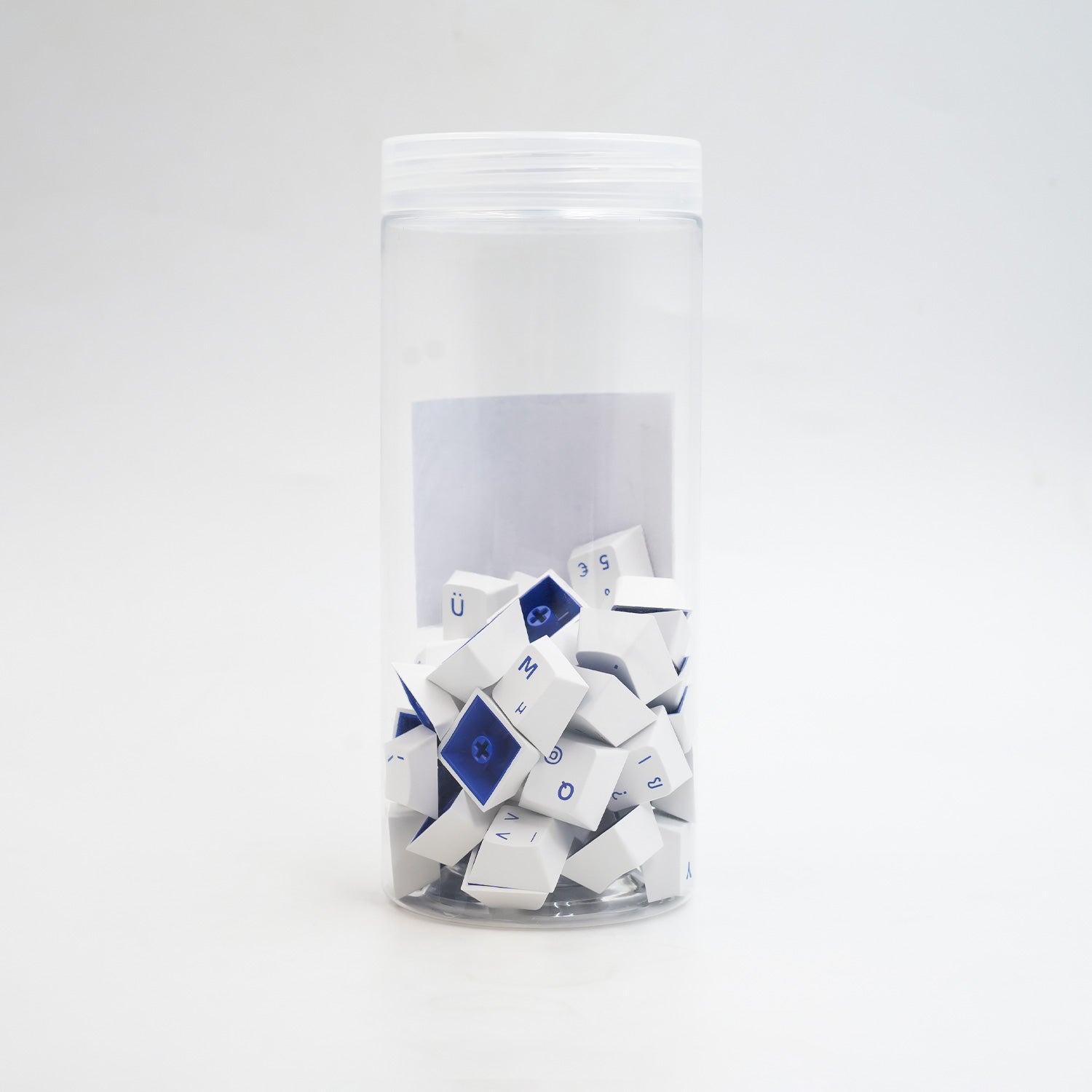 Blue on White ISO Spare Tastenkappen (49-Tasten) - Image 8